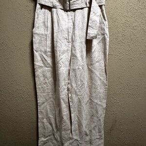 The Reset Light Tan Wide Leg Pants